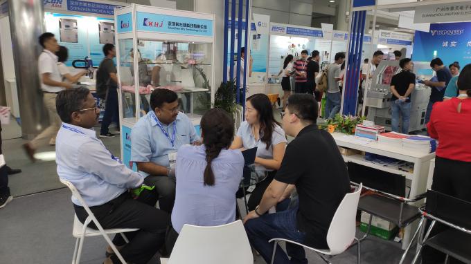 hakkında en son şirket haberleri Shenzhen KHJ Technology Co, Ltd NEPCON ASIA Show 2019'a katıldı  2